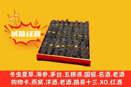修文县回收海参